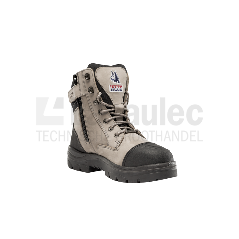 Ceu* Steel Blue Southern Cross Zip Veiligheidsschoen - Lasaulec